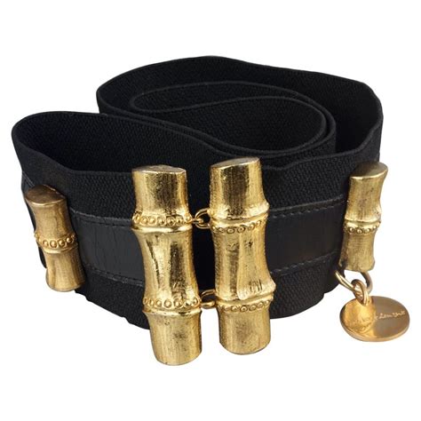 ysl stretch belt|YSL belt vintage.